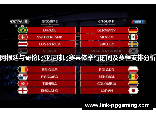 阿根廷与哥伦比亚足球比赛具体举行时间及赛程安排分析 阿根廷与哥伦比亚足球比赛具体举行时间及赛程安排分析